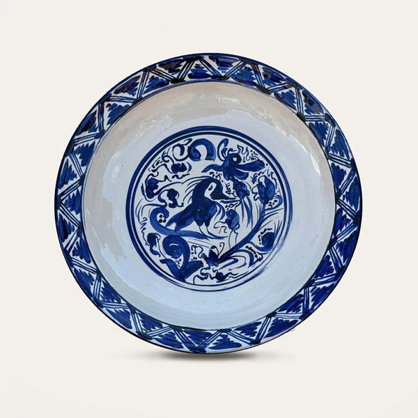 Plato Renacentista Hand-Painted Wall Plate