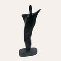 Reaching the Light bog oak sculpture by Larry Harney, hand-carved from prehistoric Irish bog oak.