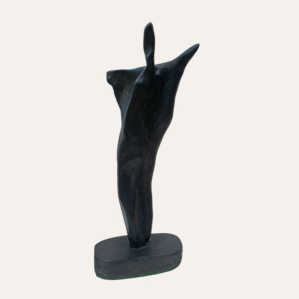 Reaching the Light Bog Oak Sculpture