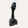 Spirit of the Bog bog oak sculpture by Larry Harney, hand-carved from prehistoric Irish bog oak.