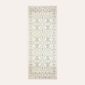 Su Rombo Mannu Sardinian handwoven wool rug and tapestry by Anna Deriu, woven on a traditional Sardinian horizontal loom.